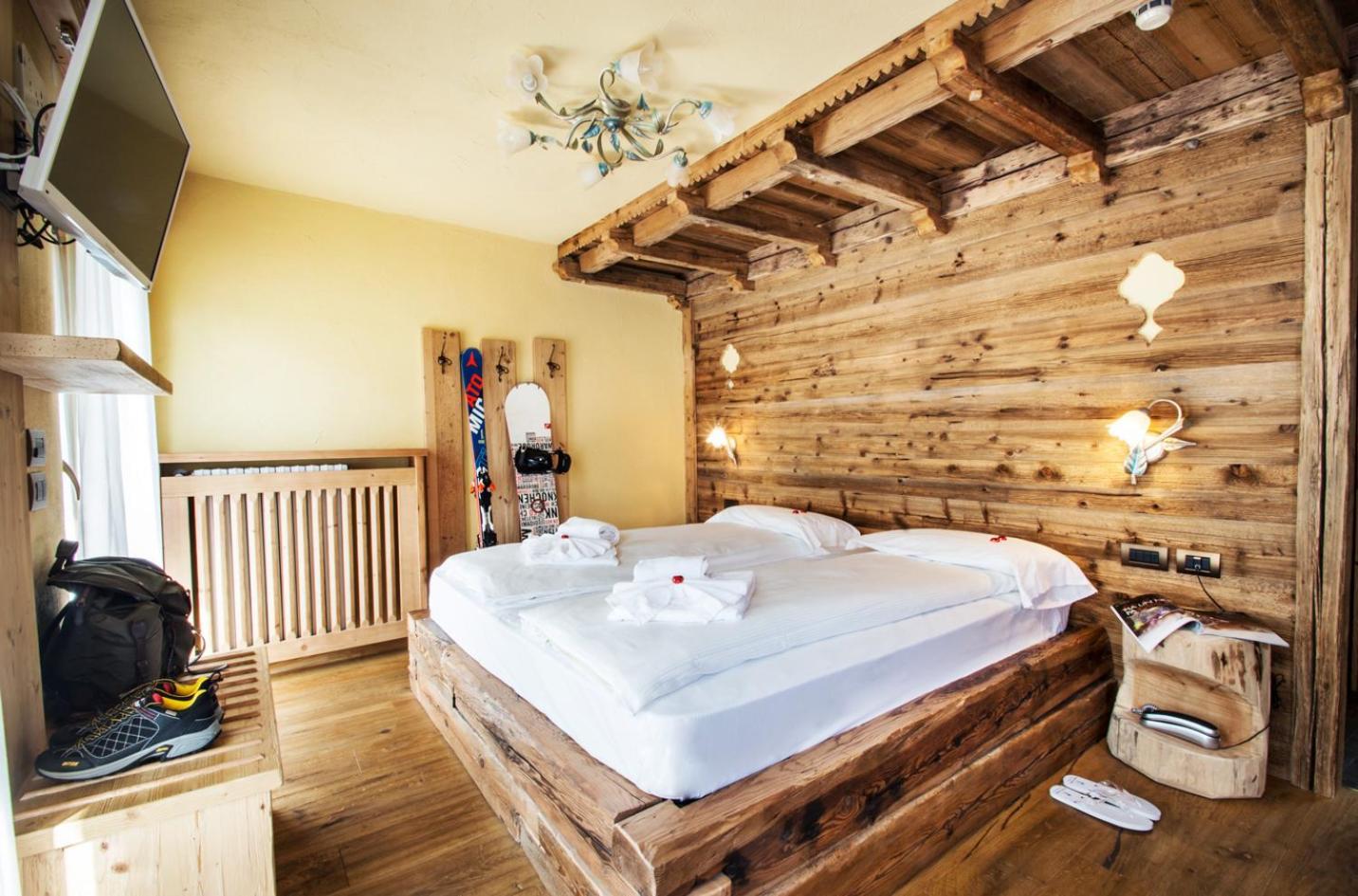 Hotel Arnika Wellness Passo San Pellegrino Exterior foto